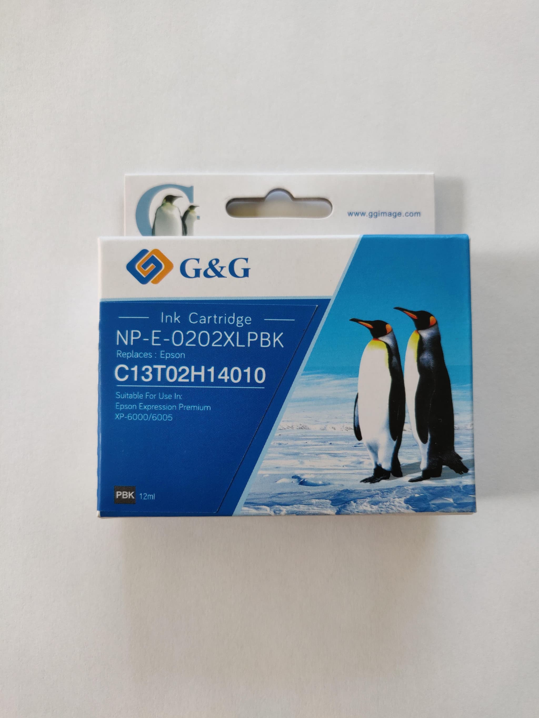 Epson 202XL Ph. BK, Kompatibel blækpatron