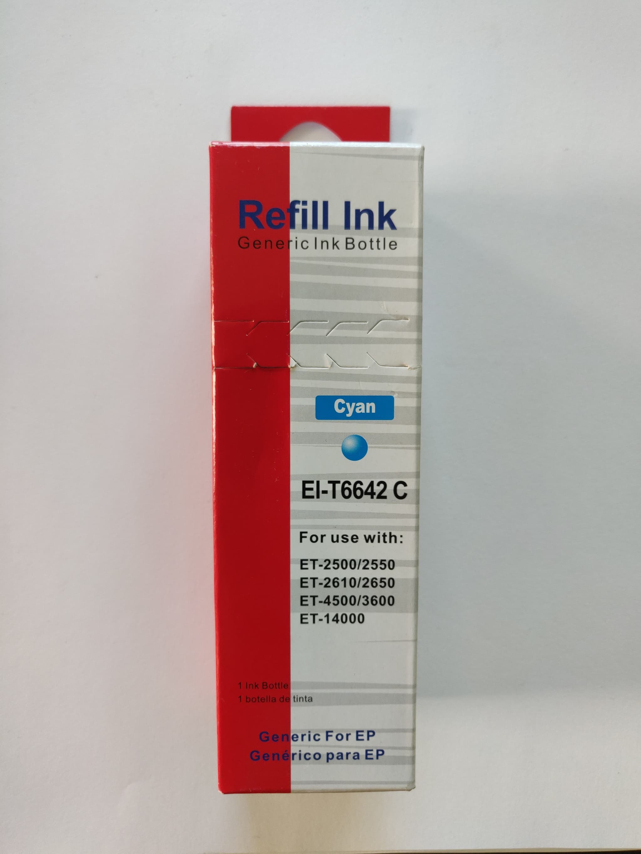 Epson T6642 C, Kompatibel Blækpatron