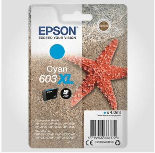 Epson 603XL C, Original patron
