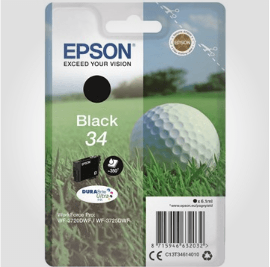 Epson 34 BK, Original patron
