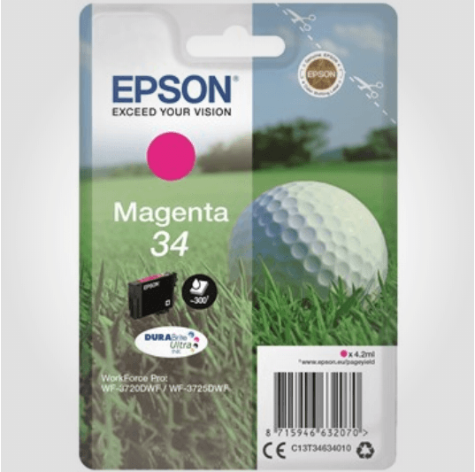 Epson 34 M, Original patron