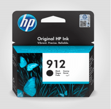 HP 912 BK, Original patron 300 sider 8 ml.