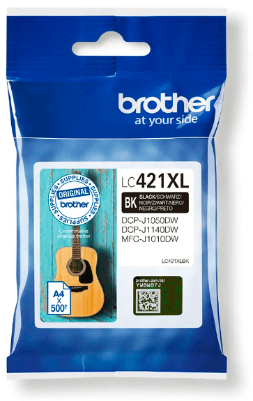 Brother LC421XL BK, Original blækpatron
