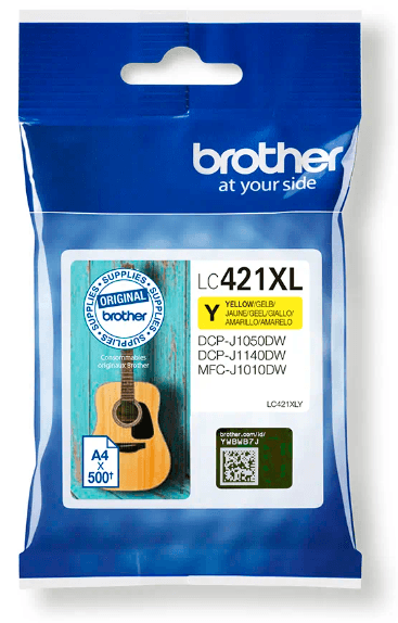 Brother LC421XL Y, Original blækpatron
