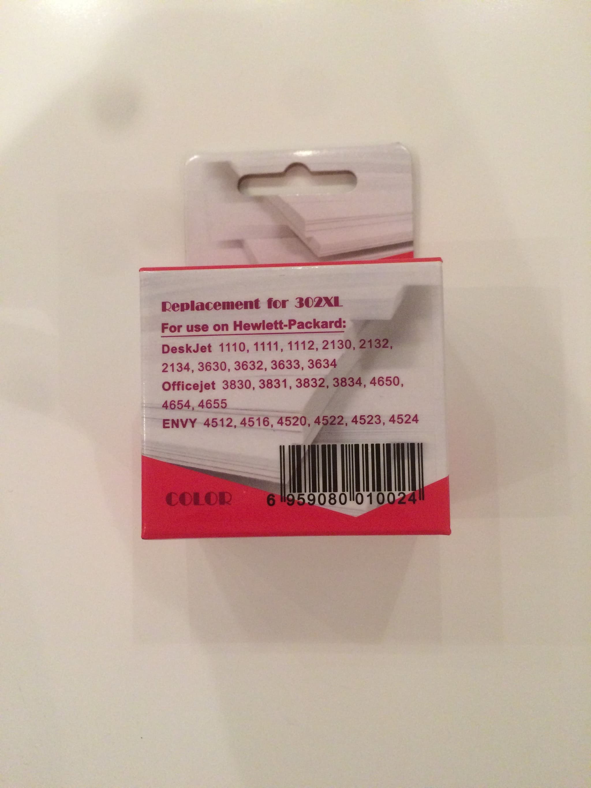 HP 302XL CMY, Kompatibel Patron 18ml. XXL