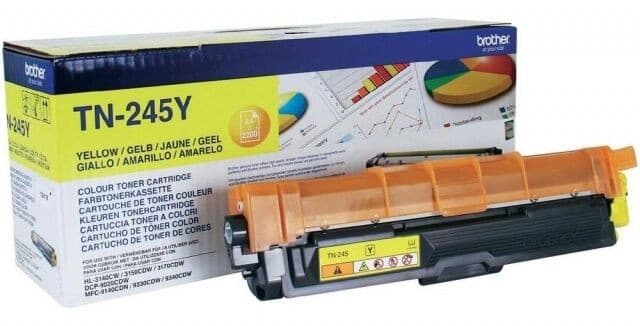 Brother TN-245 Y, original toner TN245Y