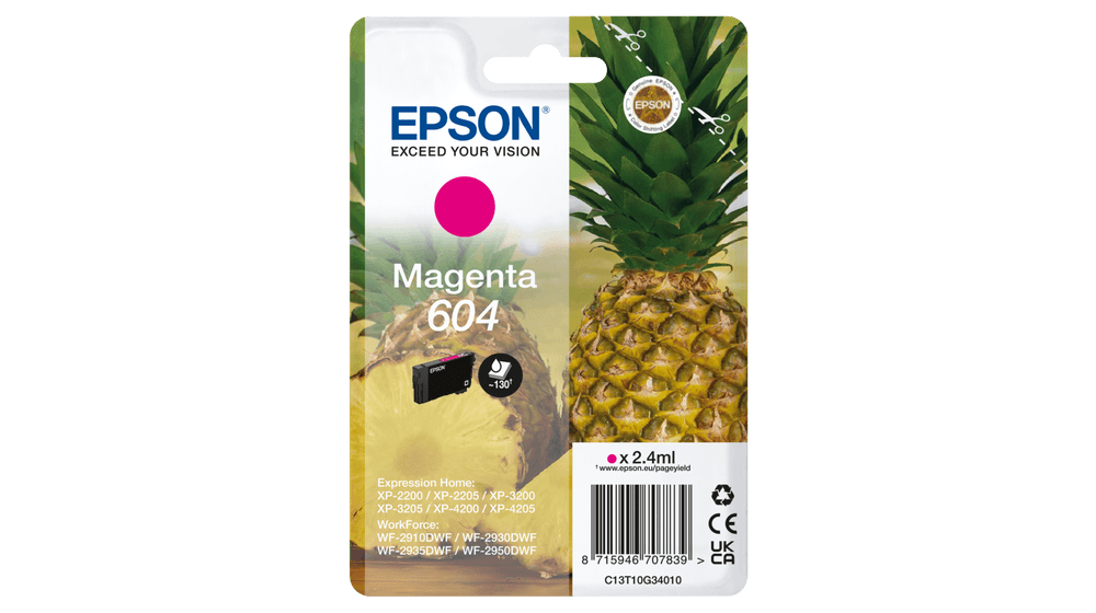 Epson 604 M, Original patron
