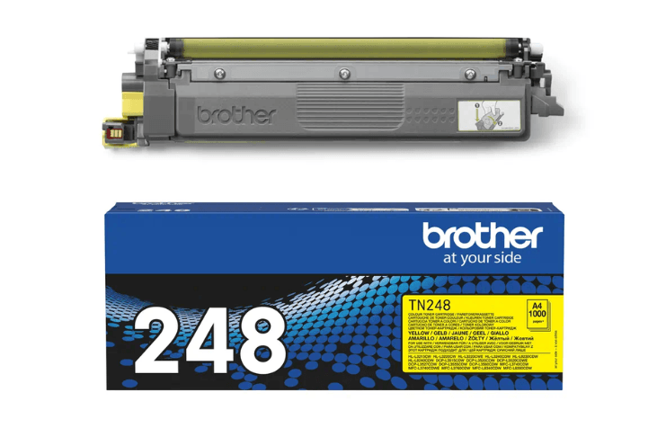 Brother TN 248 Y, Original toner