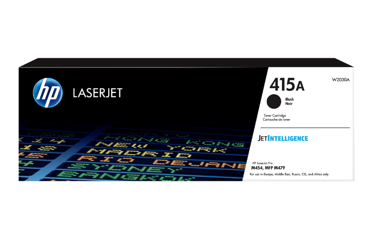 HP 415A W2030A BK, Original toner 2.400 sider