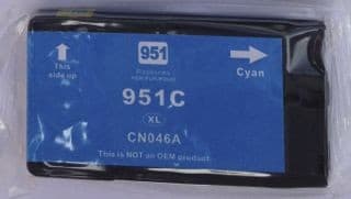 HPC 951XL C, kompatibel blækpatron
