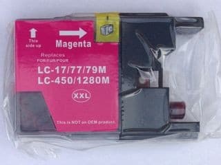LC 1280XXL Magenta, Kompatibel patron
