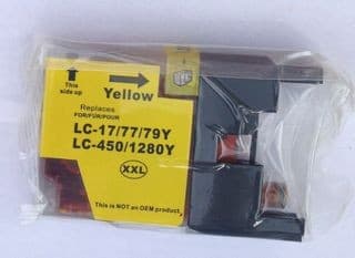 LC 1280XXL Yellow, Kompatibel patron