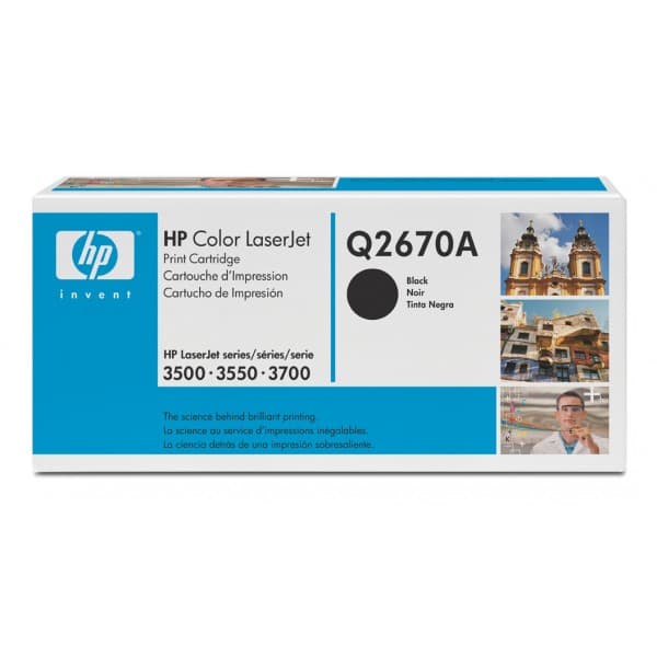 HP Q 2670A BK, original toner