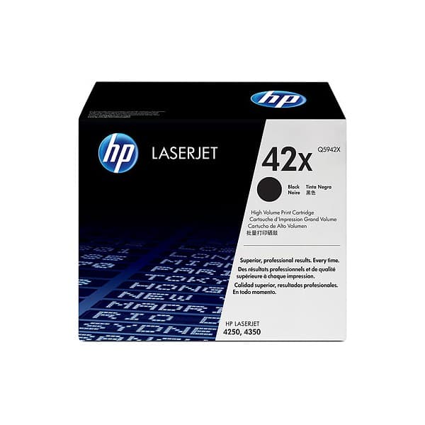 HP Q 5942X BK, original toner