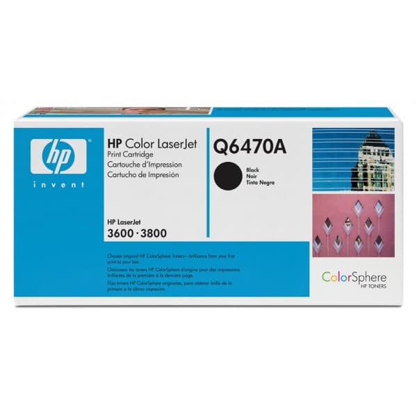 HP Q 6470A BK, original toner
