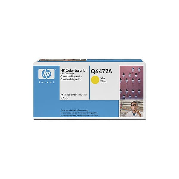 HP Q 6472A Y, original toner