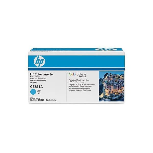 HP CE 261A  Cyan Original Toner