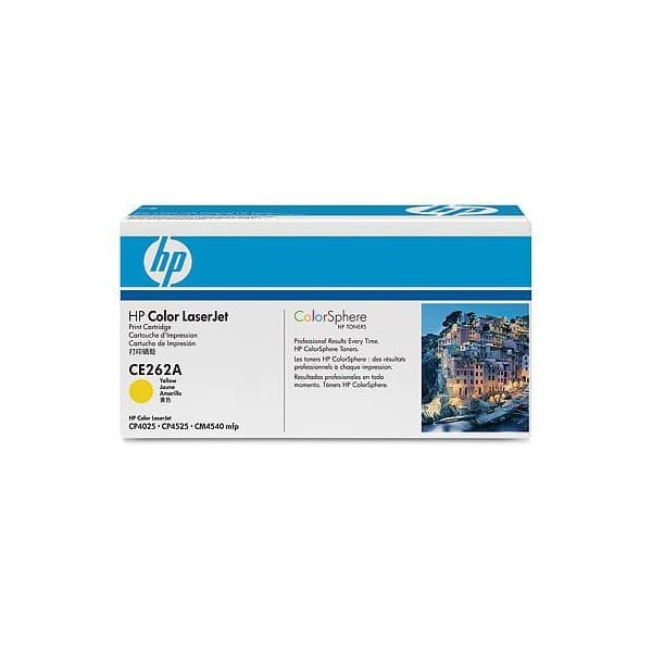 HP CE 262A  Yellow Original Toner
