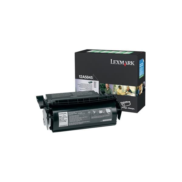Lexmark 12A5845 BK Original Toner