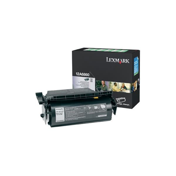 Lexmark 12A6860 BK Original Toner