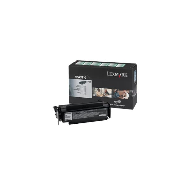 Lexmark 12A7410 BK Original Toner