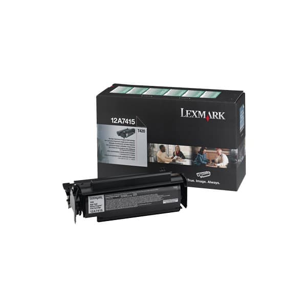 Lexmark 12A7415 BK Original Toner