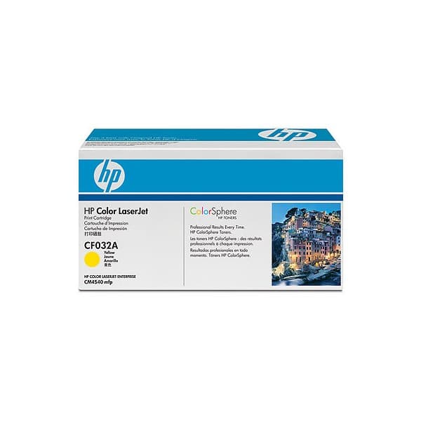 HP CF 032 Yellow, Original Toner