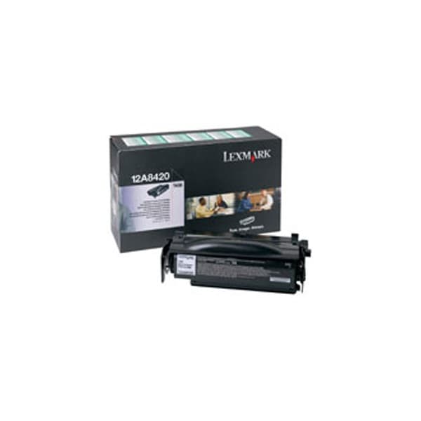 Lexmark 12A8420 BK Original Toner