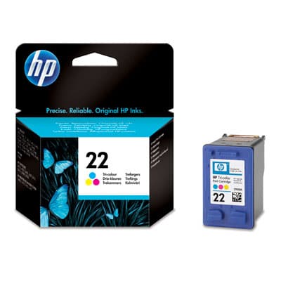 HP 22 CMY, Original Patron