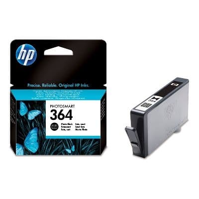 HP 364 Ph. BK, Original Blækpatron