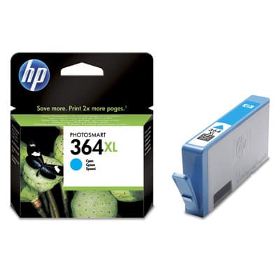 HP 364 XL C, Original Blækpatron