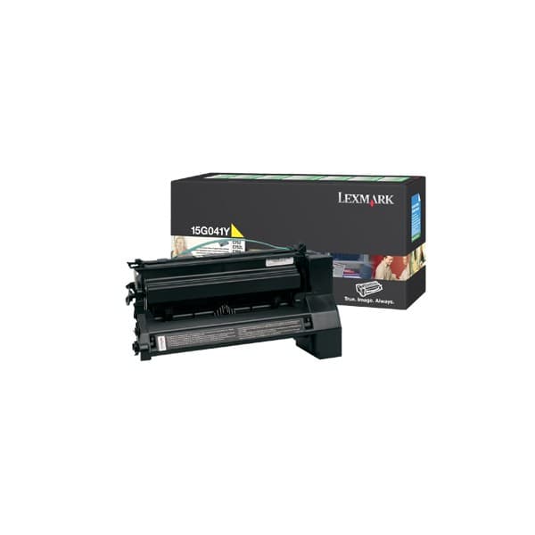 Lexmark 15G041Y Yellow Original Toner