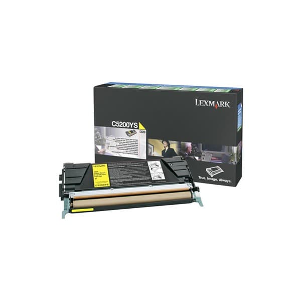 Lexmark C5200YS Yellow Original Toner
