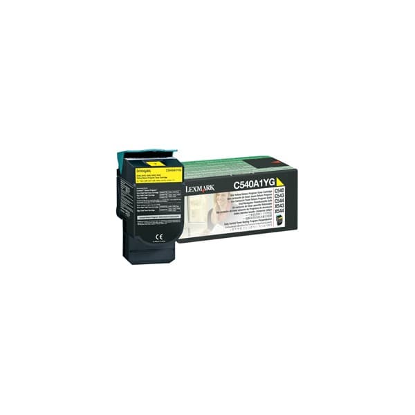 Lexmark C540A1YG Yellow Original Toner