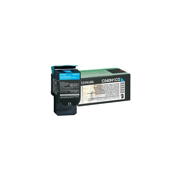 Lexmark C540H1CG Cyan Original Toner