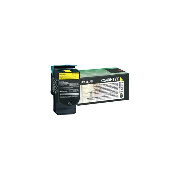 Lexmark C540H1YG Yellow Original Toner