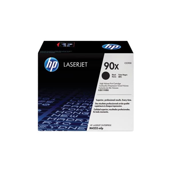 HP CE 390X BK, original toner