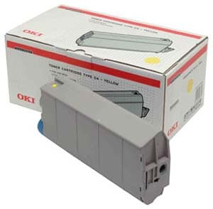 Oki C7100 Y, Original Toner