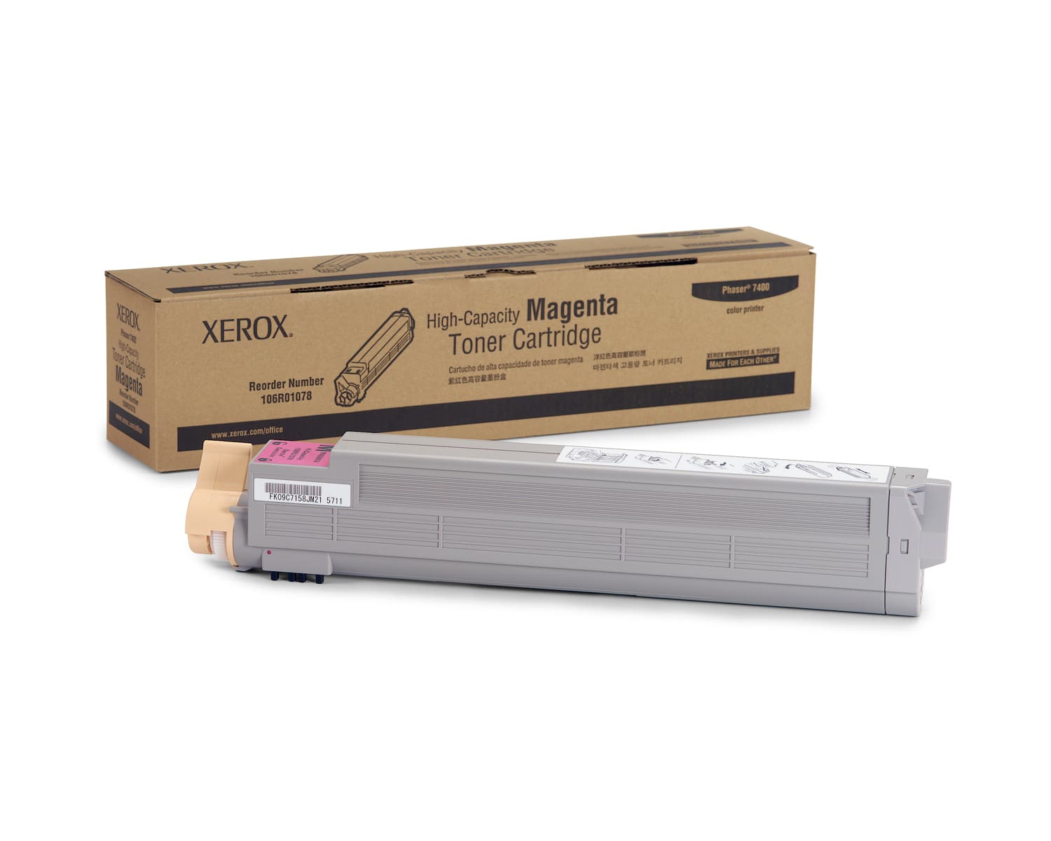 Xerox 106R01078 Magenta  Original Toner
