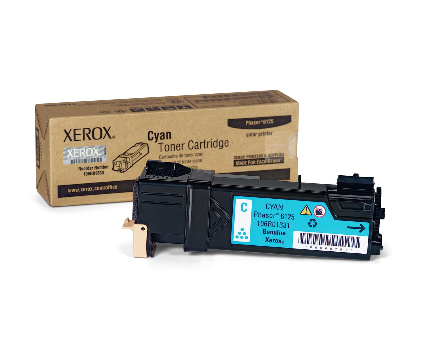 Xerox 106R01331 Cyan Original Toner