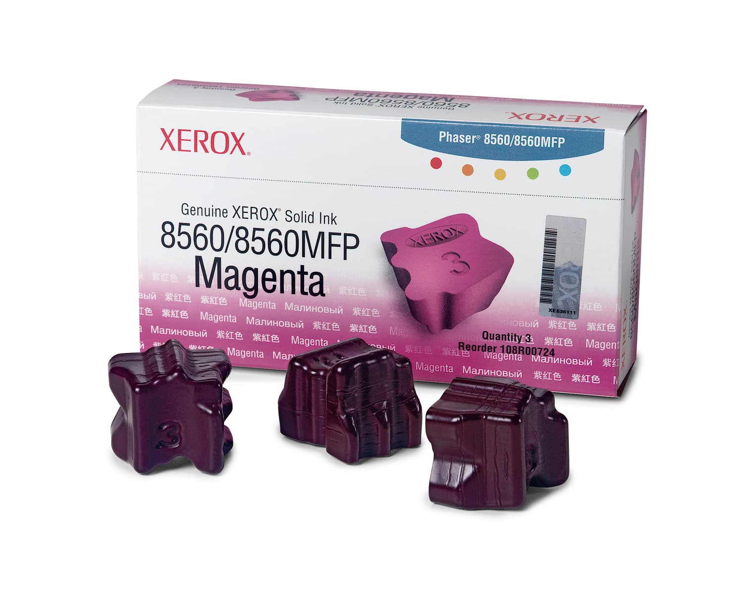 Xerox 108R00724 Magenta Original Patron