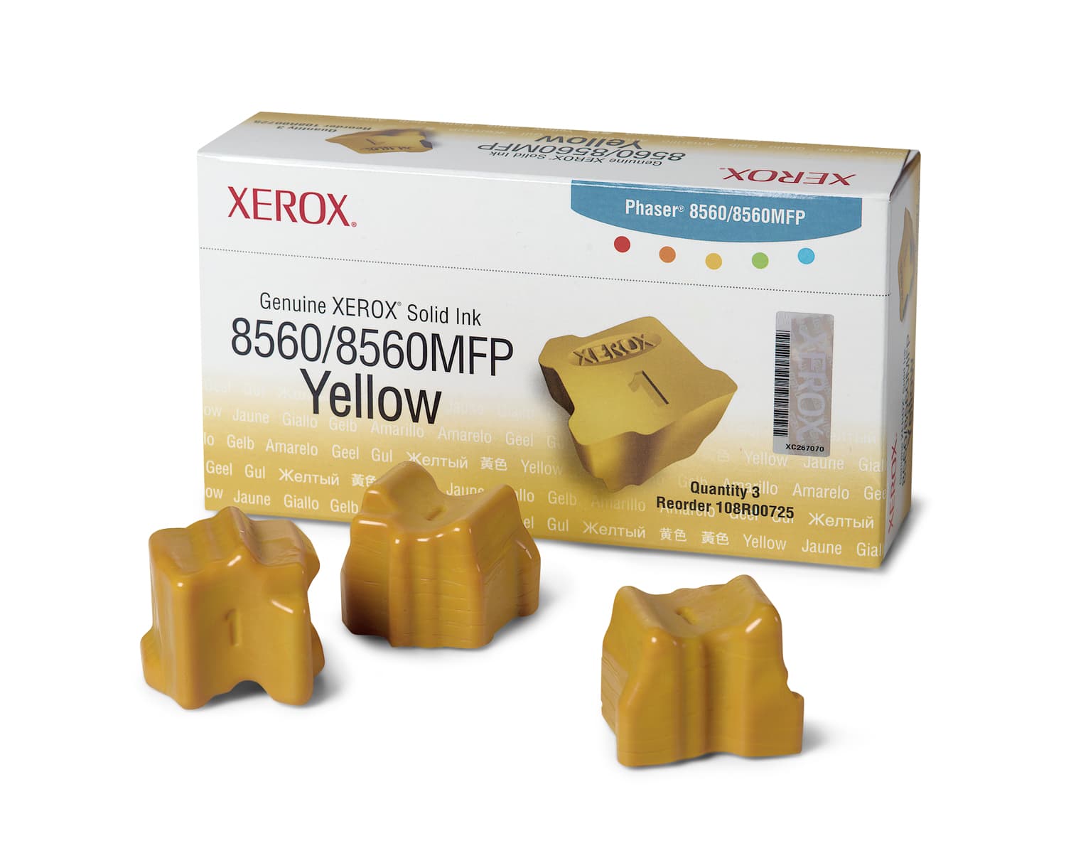 Xerox 108R00725 Yellow Original Patron
