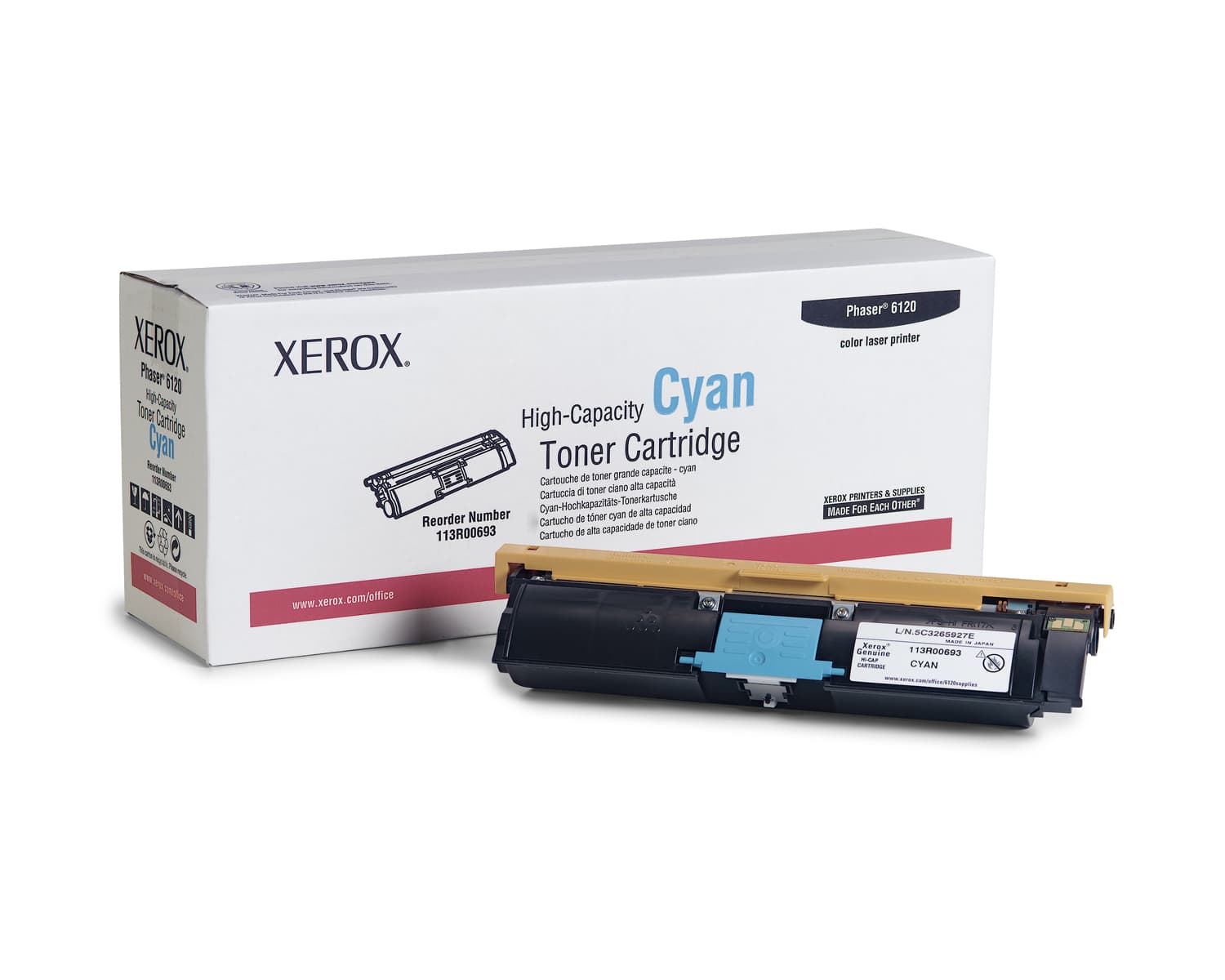Xerox 113R00693 Cyan Original Toner