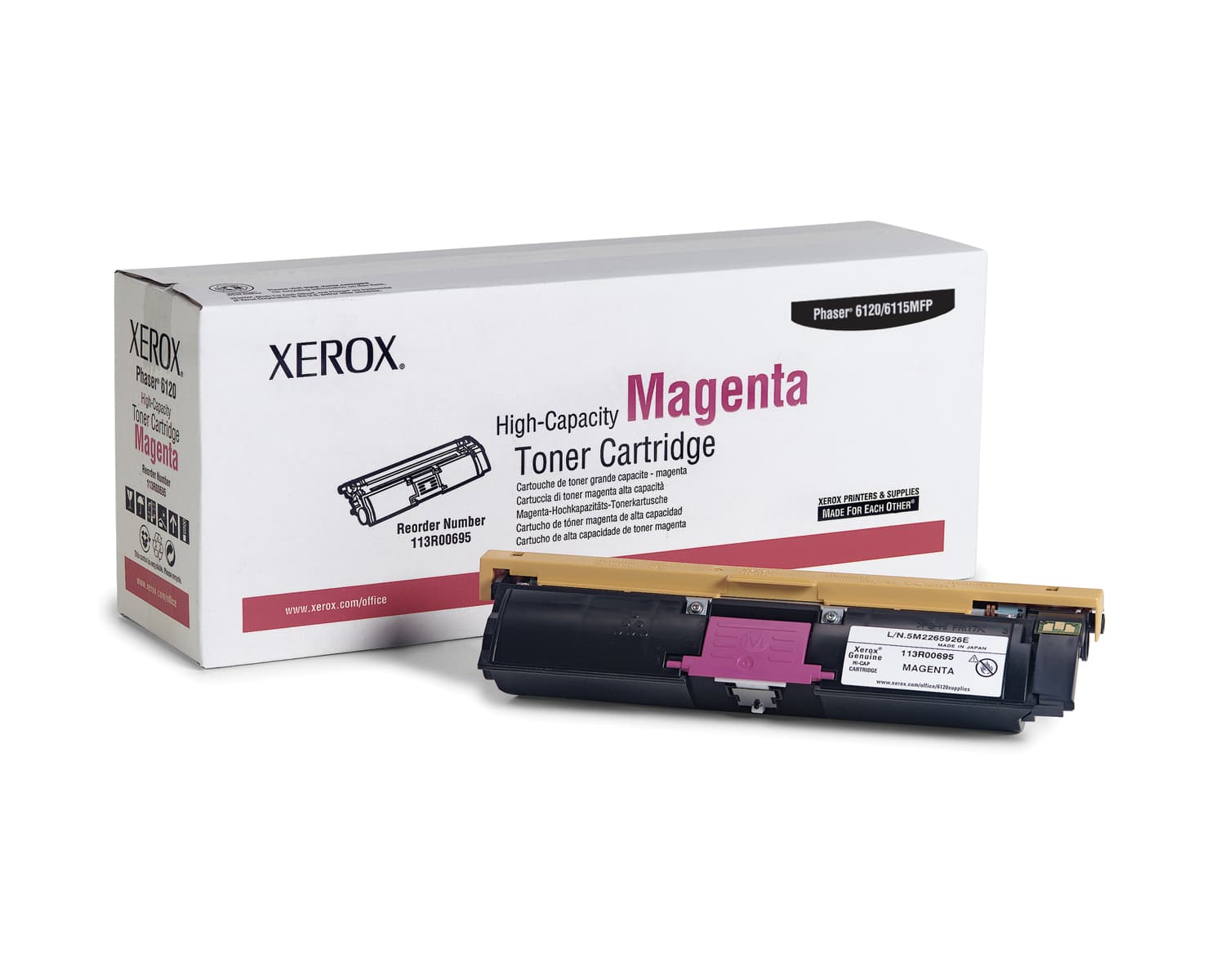 Xerox 113R00695 Magenta Original Toner