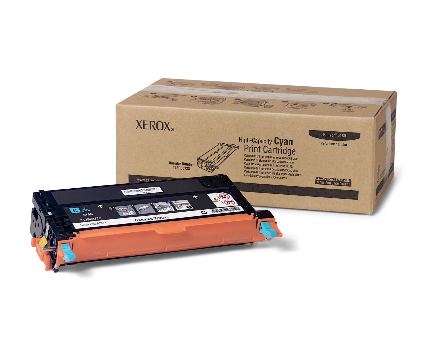 Xerox 113R00723 Cyan Original Toner