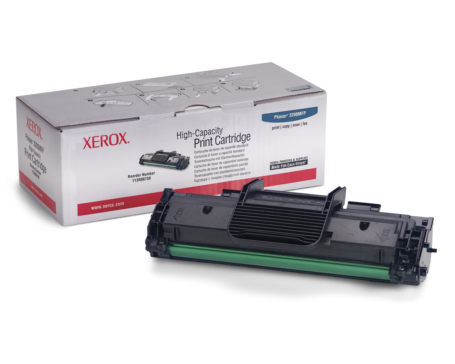 Xerox 113R00730 BK Original Toner