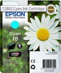 Epson 18 C, original blækpatron