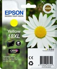 Epson 18XL Y, original blækpatron