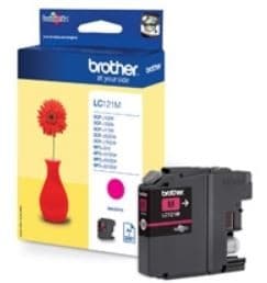 Brother LC 121 Magenta, original blækpatron