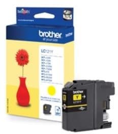 Brother LC 121 Yellow, original blækpatron
